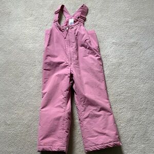 Gymboree Dusty Pink Kids Snow Bib